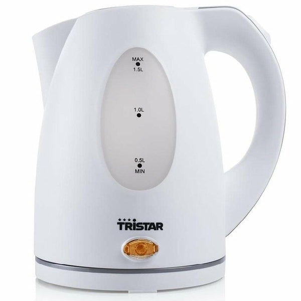 Tristar Valkoinen Vedenkeitin 1,5 L 2000 W - Vuodevaatteet.fi