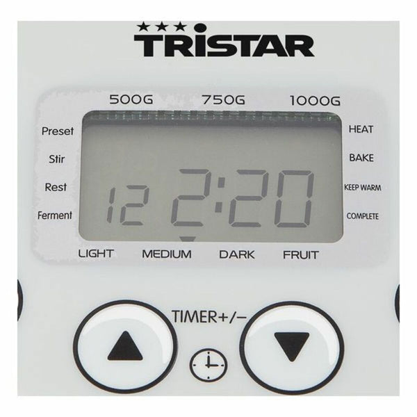 Tristar leipäkone 550W, valkoinen - Vuodevaatteet.fi