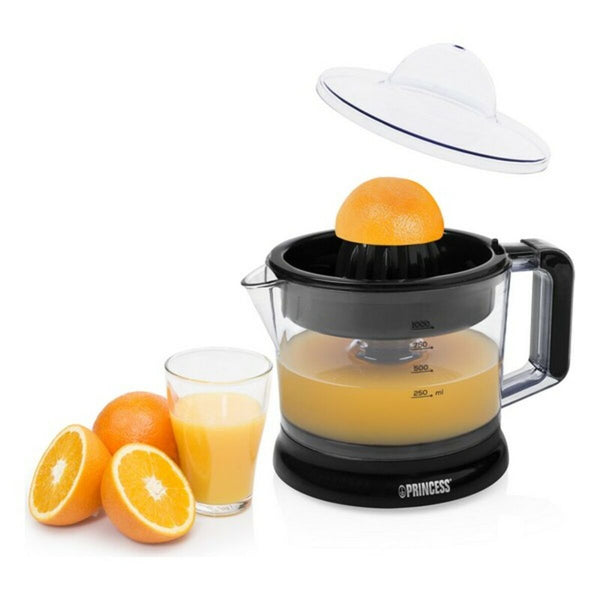 Princess sähköinen mehustin 1 L musta - Vuodevaatteet.fi