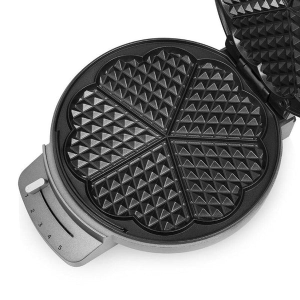 Princess vohvelikone 1200W musta teräs