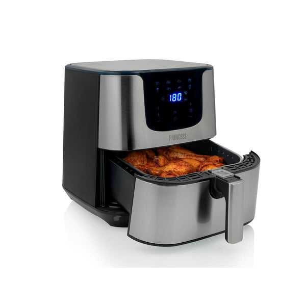 Princess Airfryer 5,5 L Hopeinen - Vuodevaatteet.fi