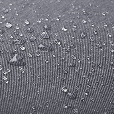 Puutarha-aurinkovarjo Patmos Luxe suorakaide 210x140 cm harmaa