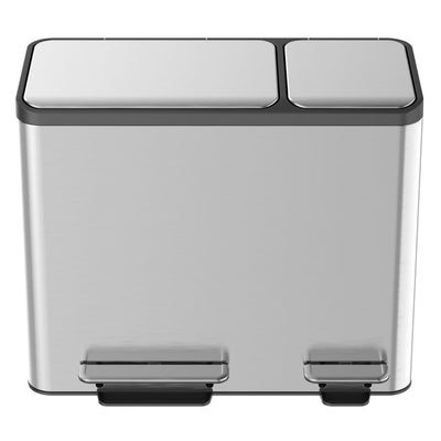 EKO Poljinroskakori EcoCasa 3x15 l matta hopea