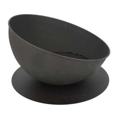 Esschert Design Tulimalja kalteva levyllä musta
