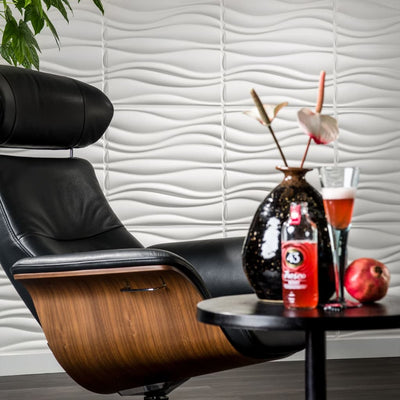 Seinäpaneelit 3D aalto 12 kpl GA-WA04