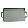 Kännettävä valurauta grillilevy 2 kpl 38x23 cm
