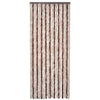 Hyönteisverho beige ja vaaleanruskea 90x220 cm Chenille