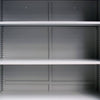 Toimistokaappi 2 ovella Teräs 90x40x180 cm Harmaa