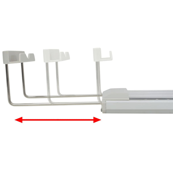 LED-akvaariovalo 80-90 cm alumiini IP67