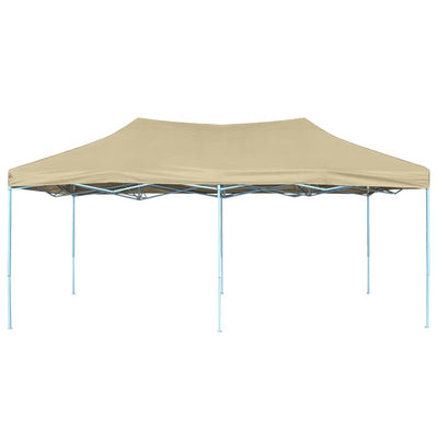 Kokoontaitettava juhlateltta pop-up 3x6 m kerma