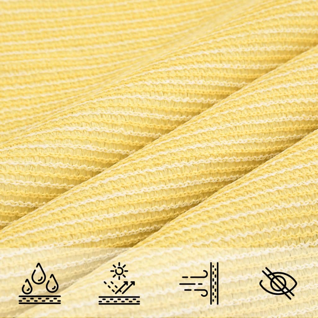 Beige aurinkopurje Huth 2x2 m (hdpe neliönmuotoinen)