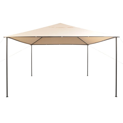 Huvimaja/paviljonki 4x4 teräs Beige