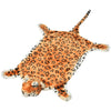 Leopardimatto plyysi 139 cm Ruskea
