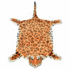 Leopardimatto plyysi 139 cm Ruskea