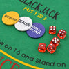 Yhdistetty pokeri/blackjack-setti 600 pelimerkillä Alumiini