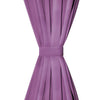 Mikro-satiiniverhot silmukoilla 2 kpl 140x245 cm Violetti