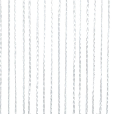 String-verhot 2 kpl 100x250 cm Valkoinen