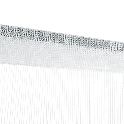 String-verhot 2 kpl 100x250 cm Valkoinen