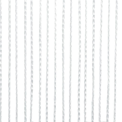 String-verhot 2 kpl 140x250 cm Valkoinen