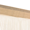 String-verhot 2 kpl 100x250 cm Beige