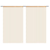 String-verhot 2 kpl 140x250 cm Beige