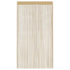 Beige string-verhot Norwood 140x250cm (2 kpl)