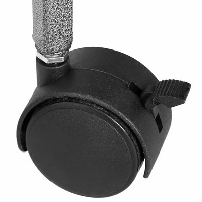 Musta lintuhäkki Bandila 54x54x146cm (teräs)