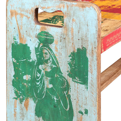 Penkki Cola Täysi uusiokäytetty puu 100x30x50 cm