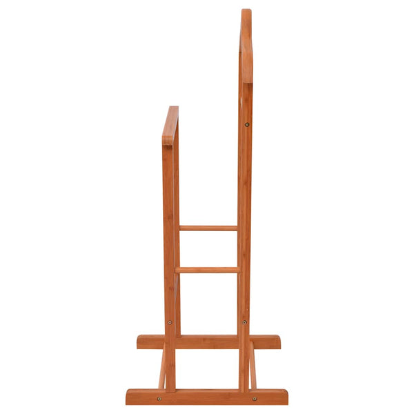 Vaatteiden Hyllyt 2 kpl Ruskea 46 x 40 x 95 cm Bambu