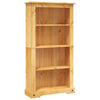 Kirjahylly 4 tasoa Meksikon mänty Corona Range 81x29x150 cm