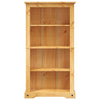 Kirjahylly 4 tasoa Meksikon mänty Corona Range 81x29x150 cm