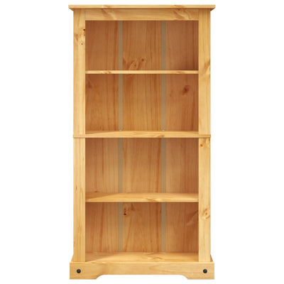 Kirjahylly 4 tasoa Meksikon mänty Corona Range 81x29x150 cm