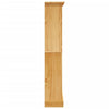 Kirjahylly 4 tasoa Meksikon mänty Corona Range 81x29x150 cm