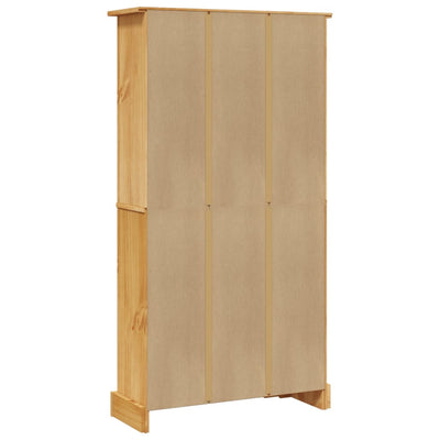 Kirjahylly 4 tasoa Meksikon mänty Corona Range 81x29x150 cm