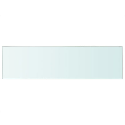 Hyllypaneeli Kirkas Lasi 90x25 cm