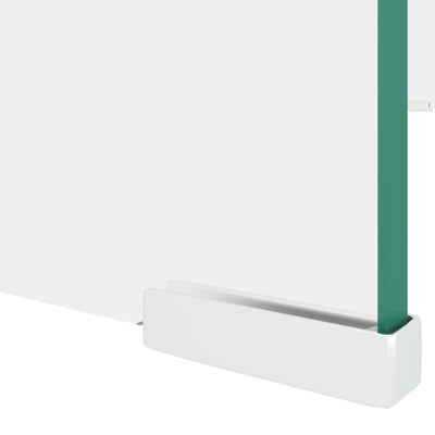 TV-taso/Näyttöteline Kirkas lasi 70x30x13 cm