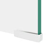 TV-taso/Näyttöteline Kirkas lasi 90x30x13 cm