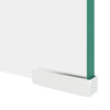 TV-taso/Näyttöteline Kirkas Lasi 120x30x13 cm