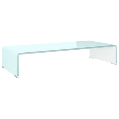 TV-taso/Näyttöteline vihreä lasi 70x30x13 cm