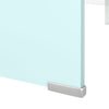 TV-taso/Näyttöteline vihreä lasi 110x30x13 cm