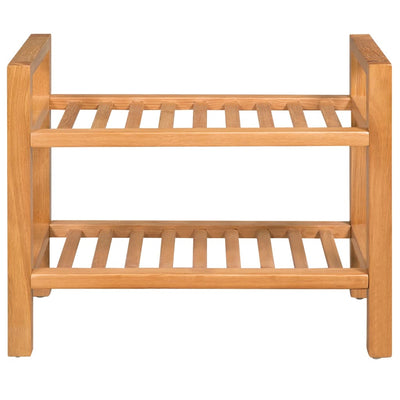 Kenkäteline 2:lla hyllyllä 50x27x40 cm täystammi