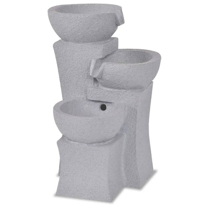 Sisätilan suihkulähde led-valolla Manescu (hartsiyhdiste)