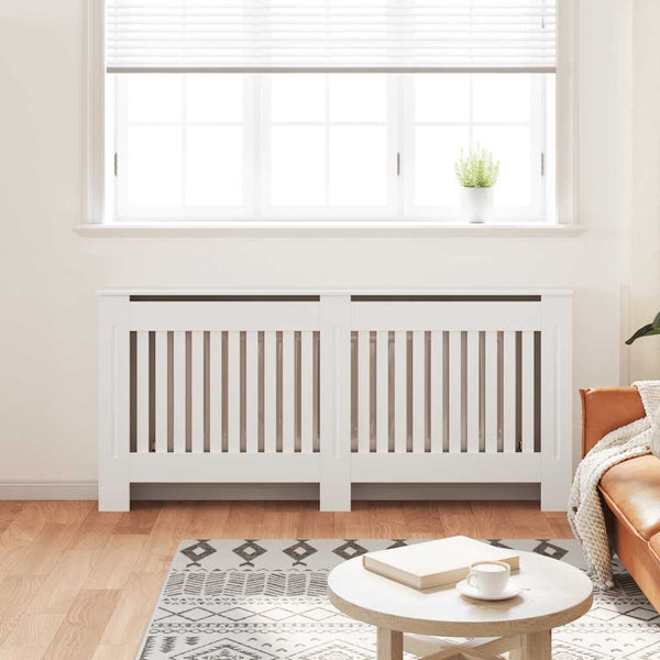 Valkoinen lämpöpatterin suoja Eliss 172cm (mdf)