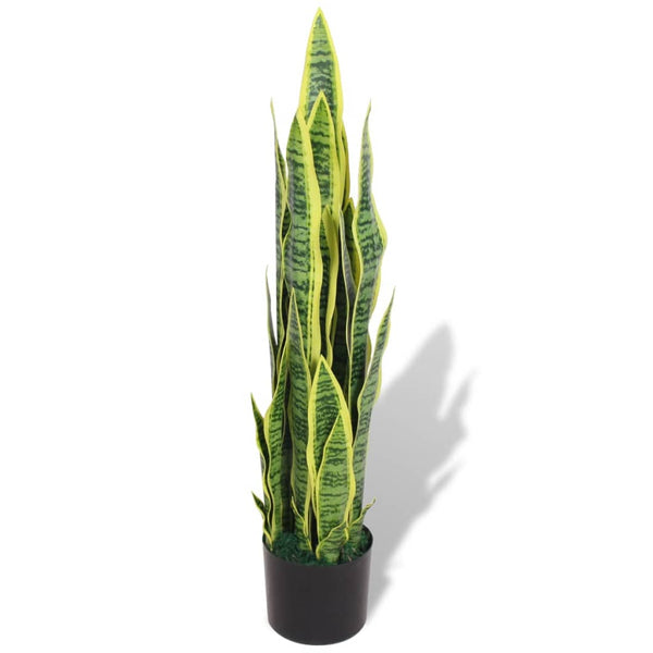 Vihreä tekokasvi ruukulla isoanopinkieli Deacon 90cm