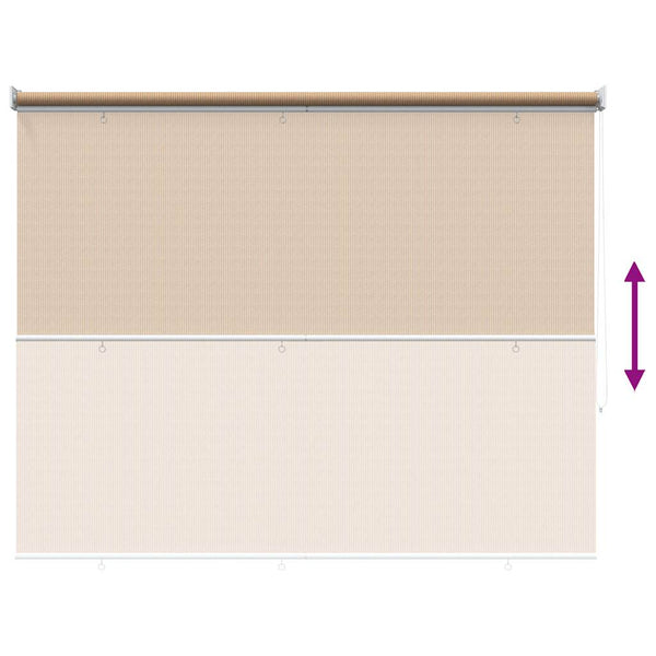 Rullaverho ulkotiloihin 225(L)x140(K) cm beige