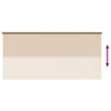 Rullaverho ulkotiloihin 355(L)x140(K) cm beige