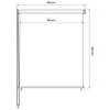 Rullaverho ulkotiloihin 125(L)x140(K) cm Antrasiitti