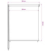 Rullaverho ulkotiloihin 165(L)x140(K) cm Antrasiitti