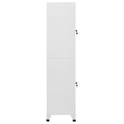 Lukkokaappi 2 lokerolla 38x45x180 cm