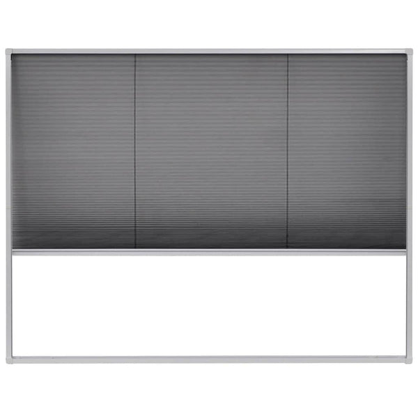 Laskostettu hyönteisverkko ikkunaan 130x100 cm alumiini